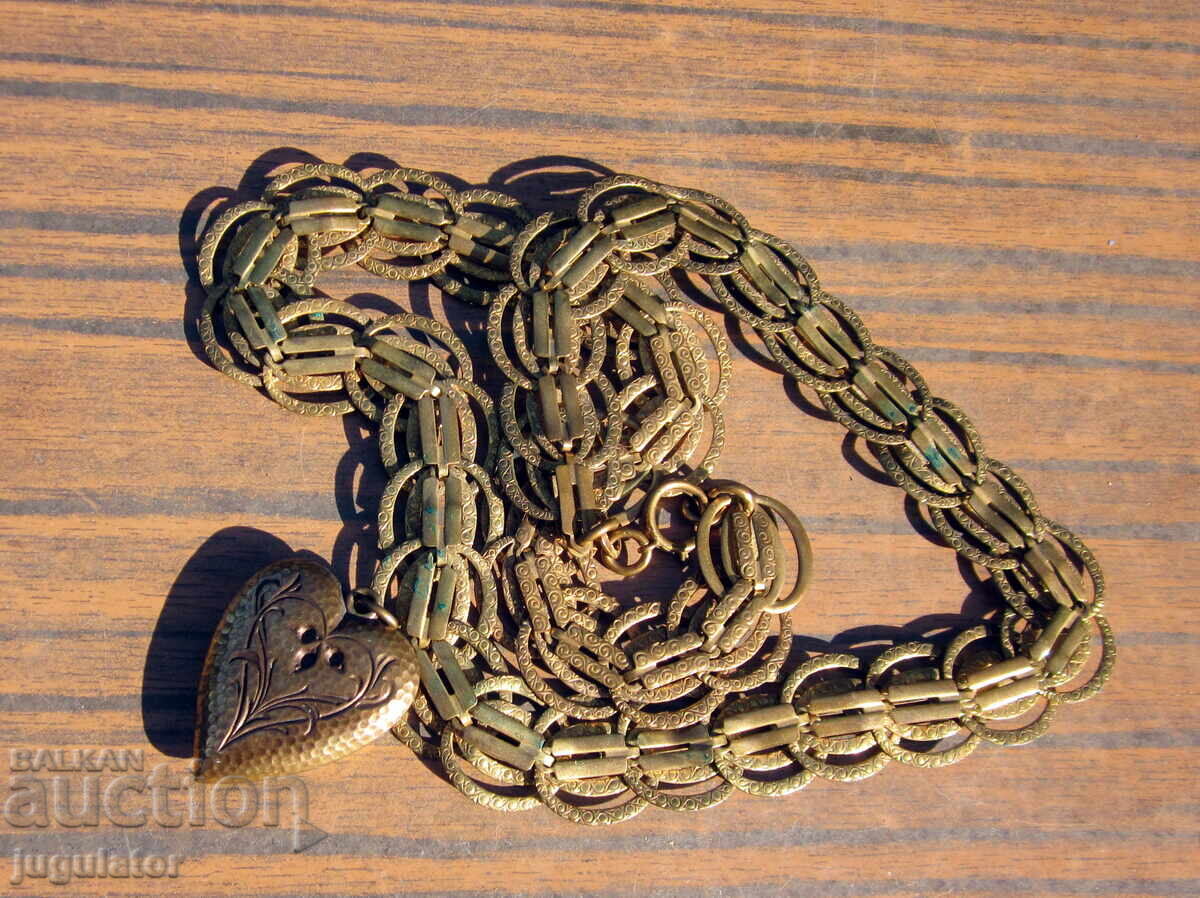 Δημοπρασία Αρχαίο βουλγαρικό αναγεννησιακό λαϊκό κόσμημα αλυσίδα