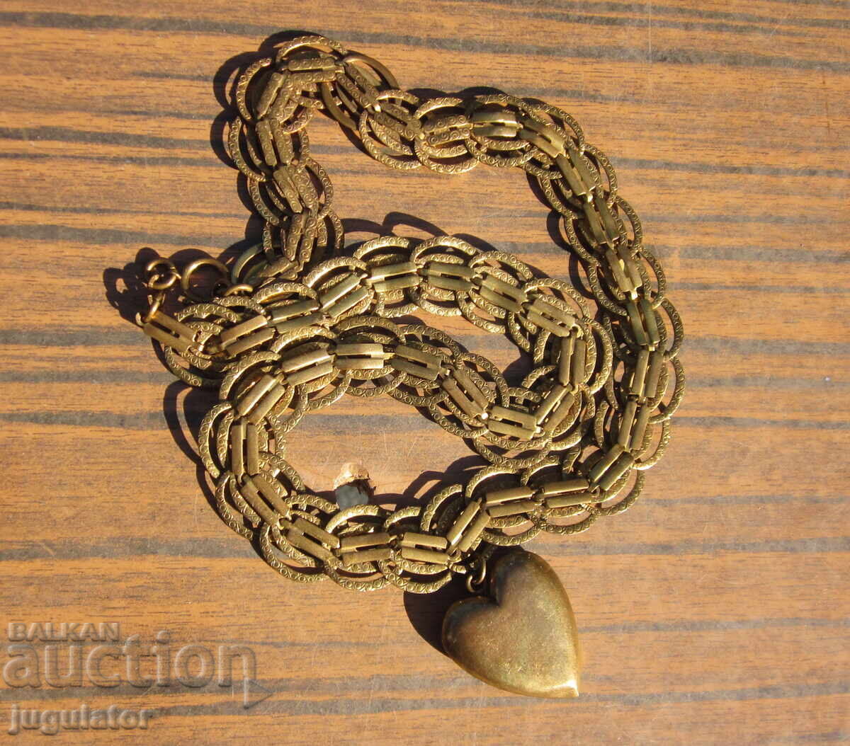 Αρχαίο βουλγαρικό αναγεννησιακό λαϊκό κόσμημα αλυσίδα - 5