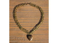 Αρχαίο βουλγαρικό αναγεννησιακό λαϊκό κόσμημα αλυσίδα