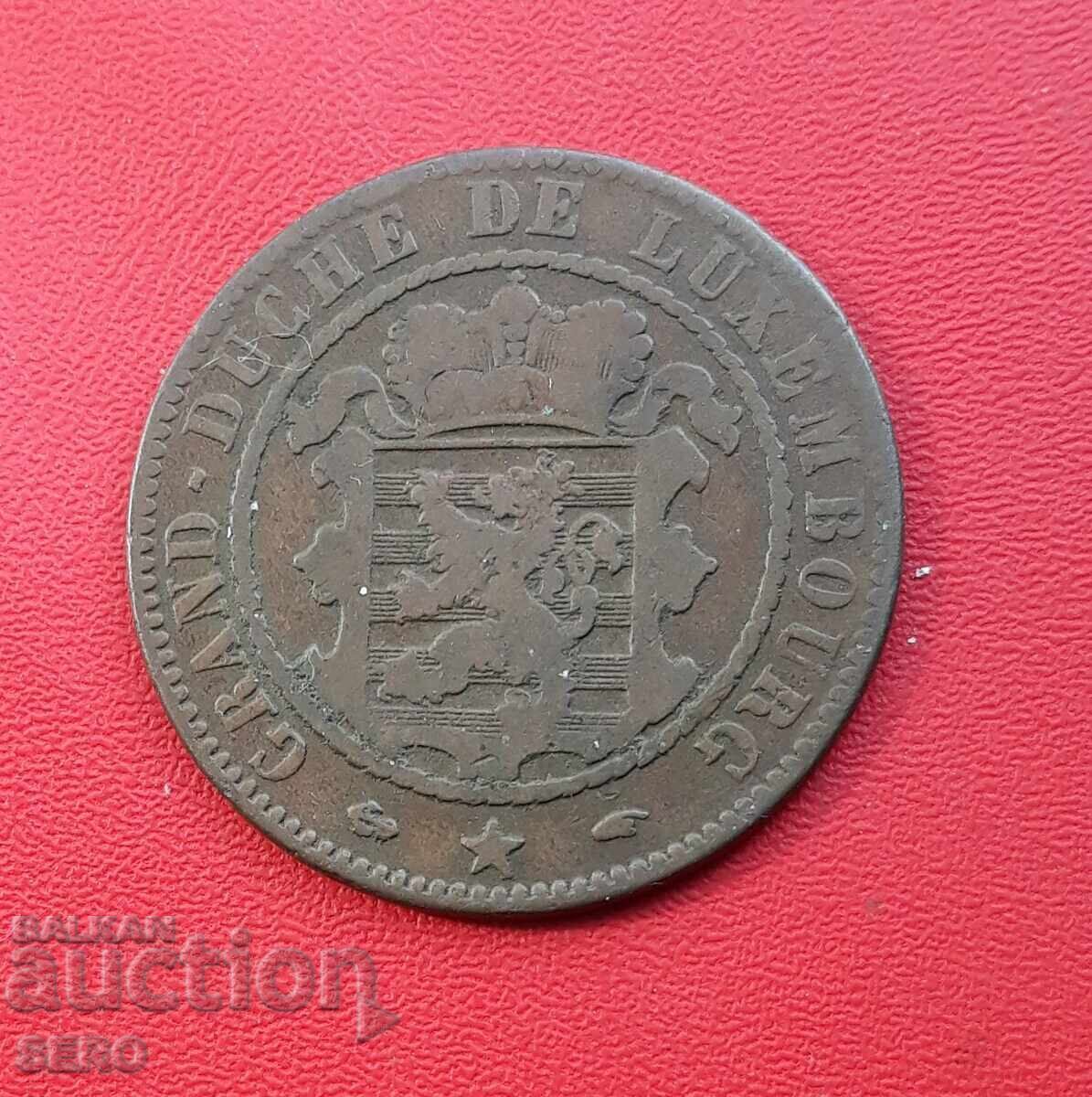 Λουξεμβούργο-10 σεντς 1860 με τιμή 6.00 BGN | € 3.07