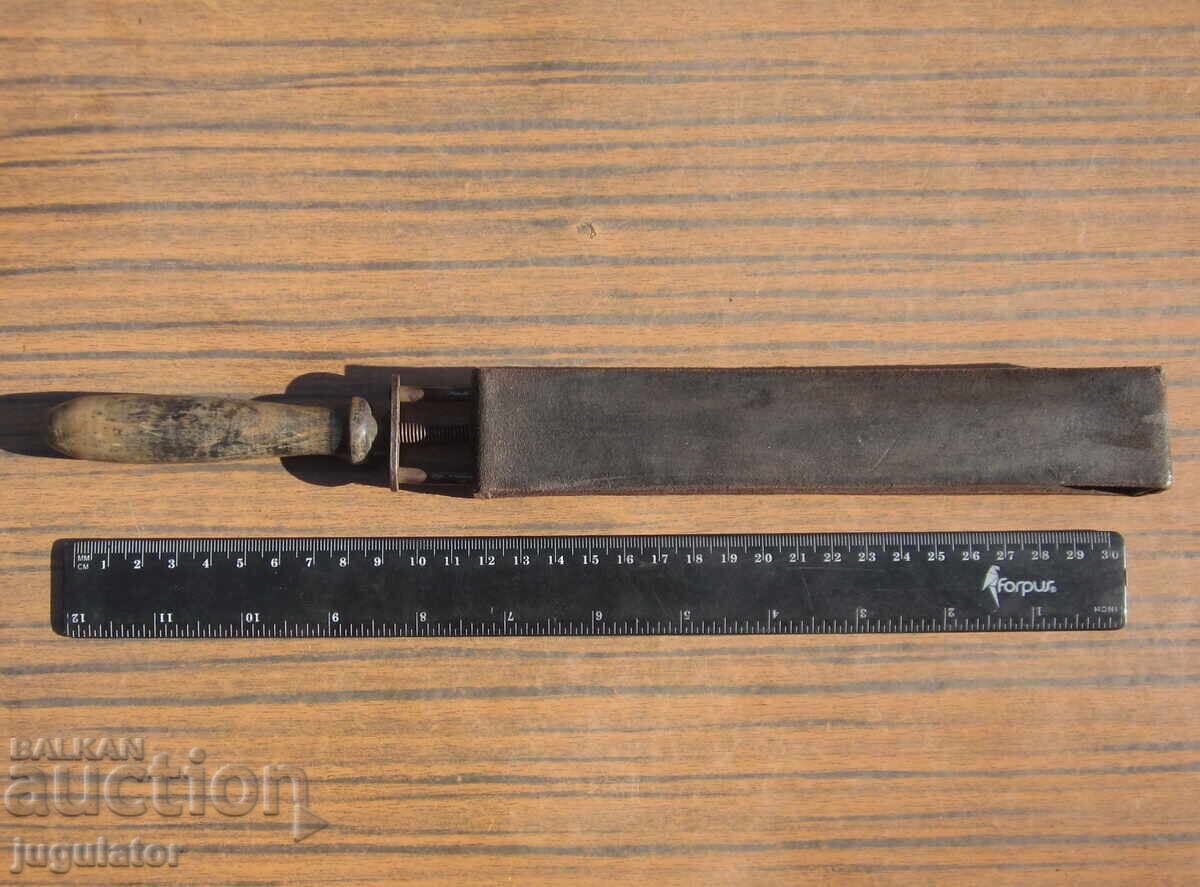 Παλιό, παλαιό, ακονιστήρι ξυραφιού, ξυράφια - 7