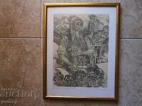 Lithograph by St. Stoilov