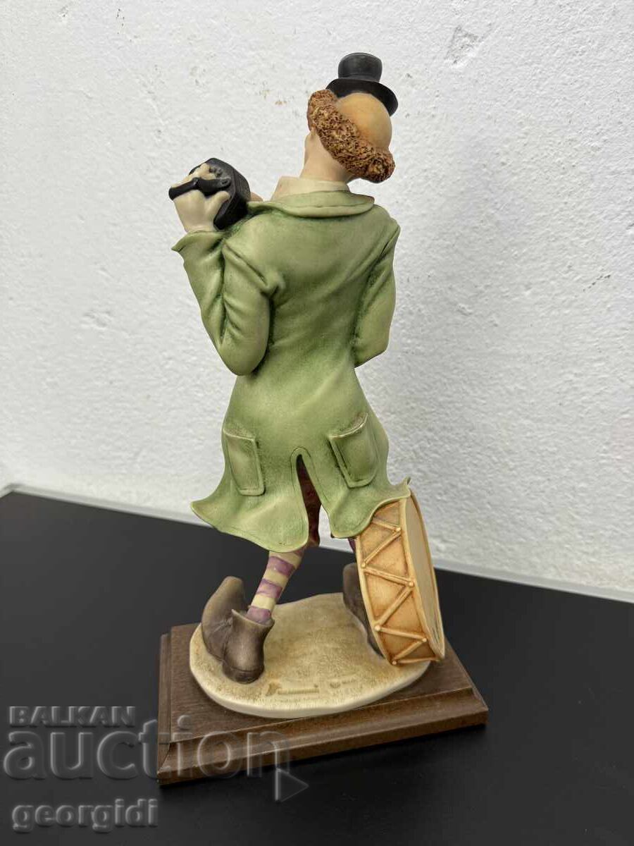 Στατούετα κλόουν Τζουζέπε Αρμάνι με ακορντεόν. Νο. 7413 - 6