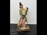 Στατούετα κλόουν Τζουζέπε Αρμάνι με ακορντεόν. Νο. 7413