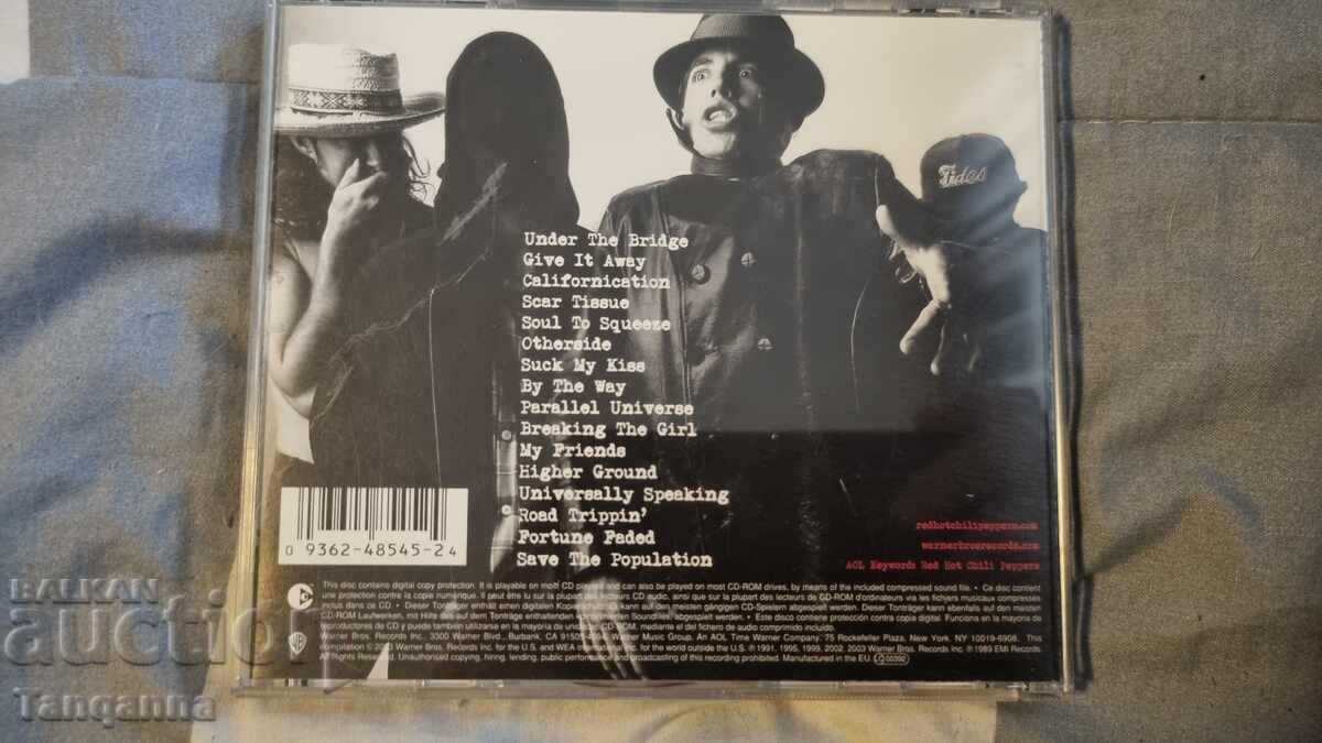 Αυθεντικό CD Red Hot Chili Peppers με τιμή 15.00 BGN | € 7.67 Αυθεντικό CD Red Hot Chili Peppers με τιμή 15.00 BGN | € 7.67