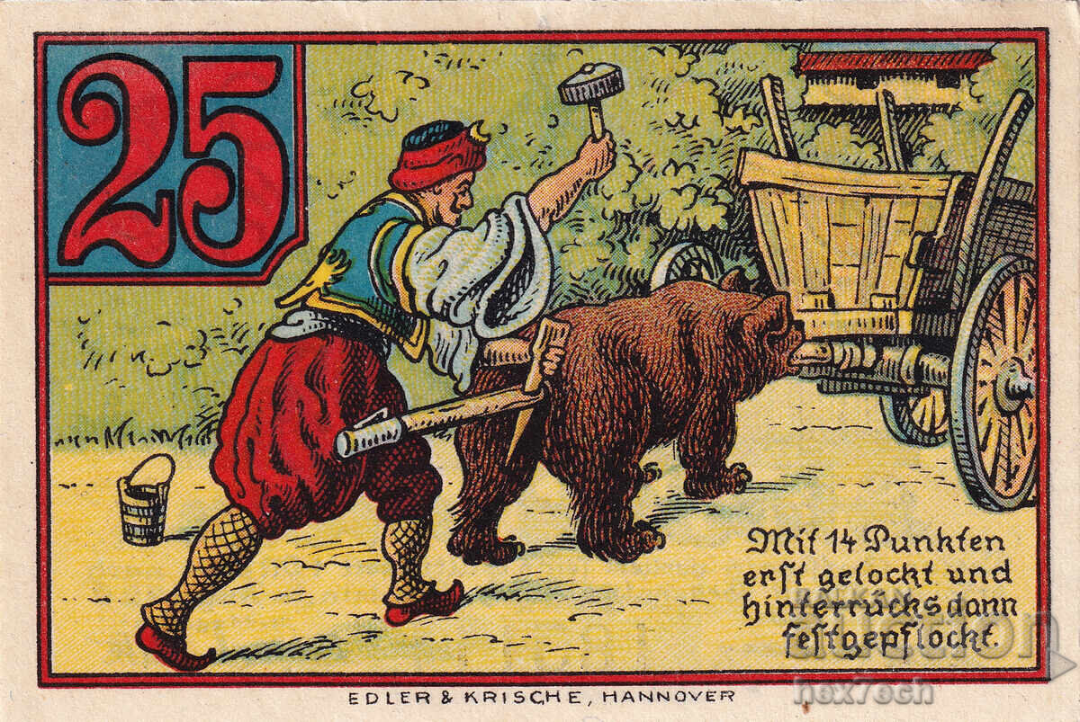 Δημοπρασία ❤️ ⭐ Γερμανία Rinteln 1920 25 πφένιγκ UNC νέα ⭐ ❤️ Δημοπρασία ❤️ ⭐ Γερμανία Rinteln 1920 25 πφένιγκ UNC νέα ⭐ ❤️