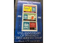1972. The 125th Anniversary of First Trinidad Postage Stamp