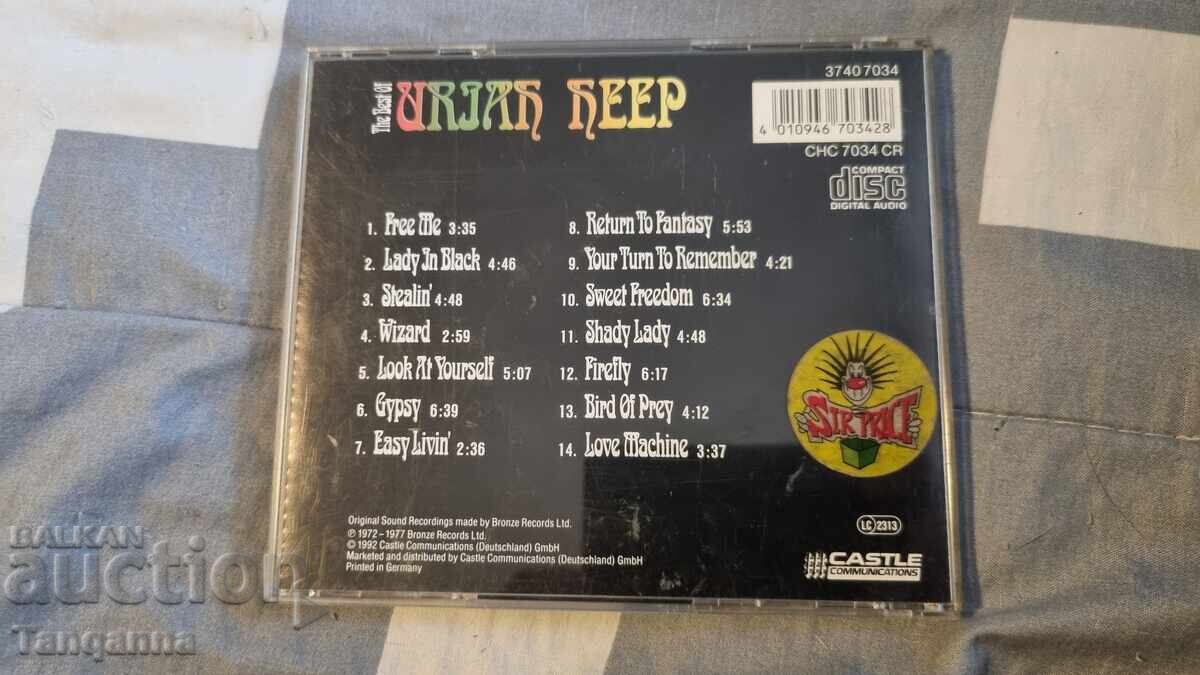 Original Uriah Heep CD with price 15.00 BGN | € 7.67