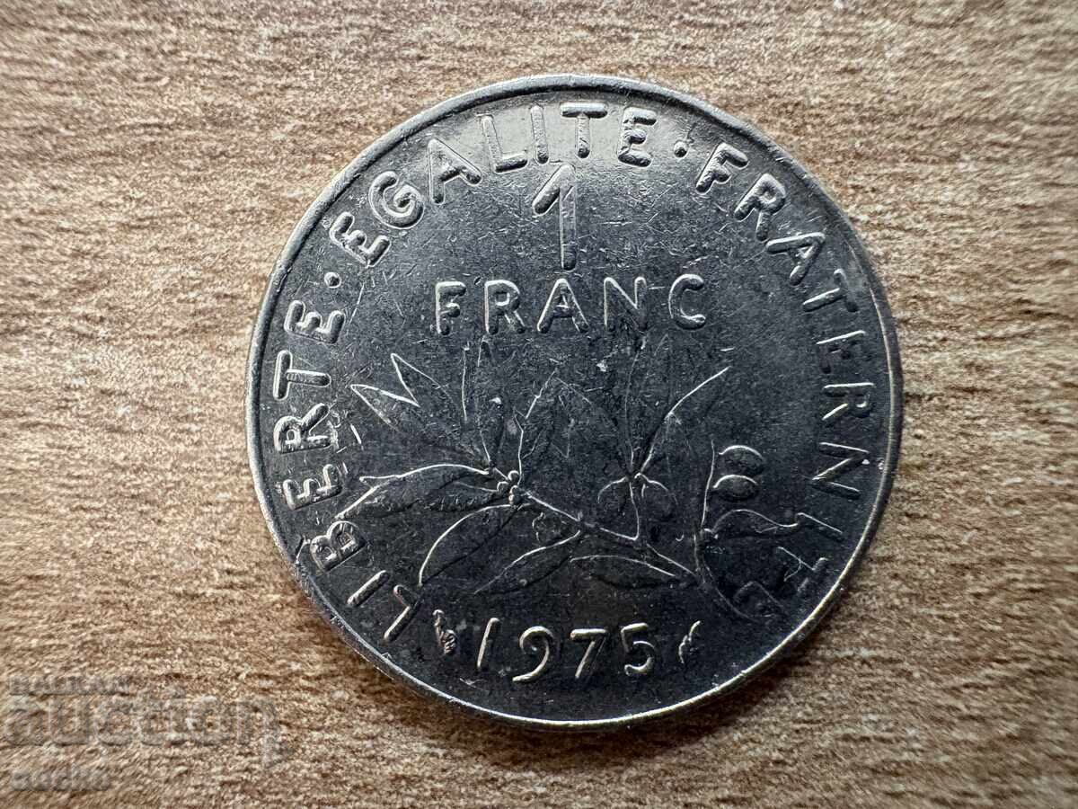 Franța - 1 franc (1975)