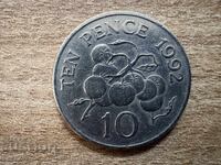 Γκέρνσεϊ - 10 πένες (1992)