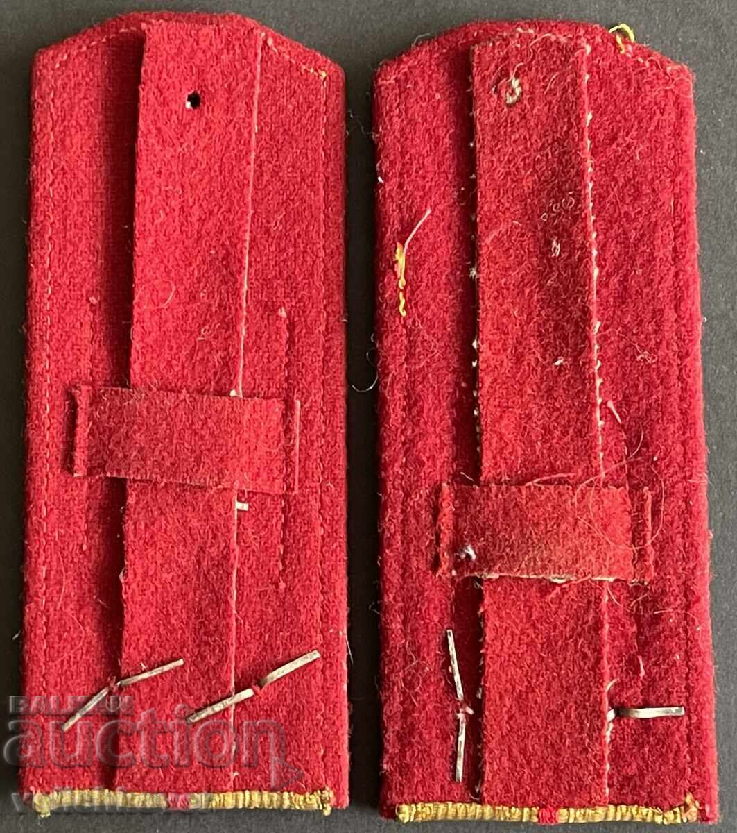 Bulgaria lot shoulder boards bullion Senior Lieutenant 1960s with price 25.00 BGN | € 12.78 Bulgaria lot shoulder boards bullion Senior Lieutenant 1960s with price 25.00 BGN | € 12.78