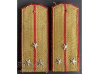 Bulgaria lot shoulder boards bullion Senior Lieutenant 1960s