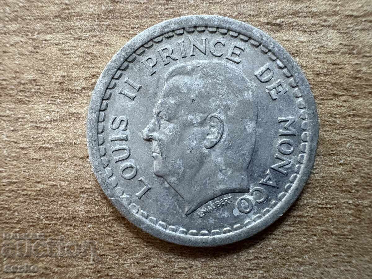 Монако - 1 франк (1943) с цена 3.40 лв. | € 1.74 Монако - 1 франк (1943) с цена 3.40 лв. | € 1.74