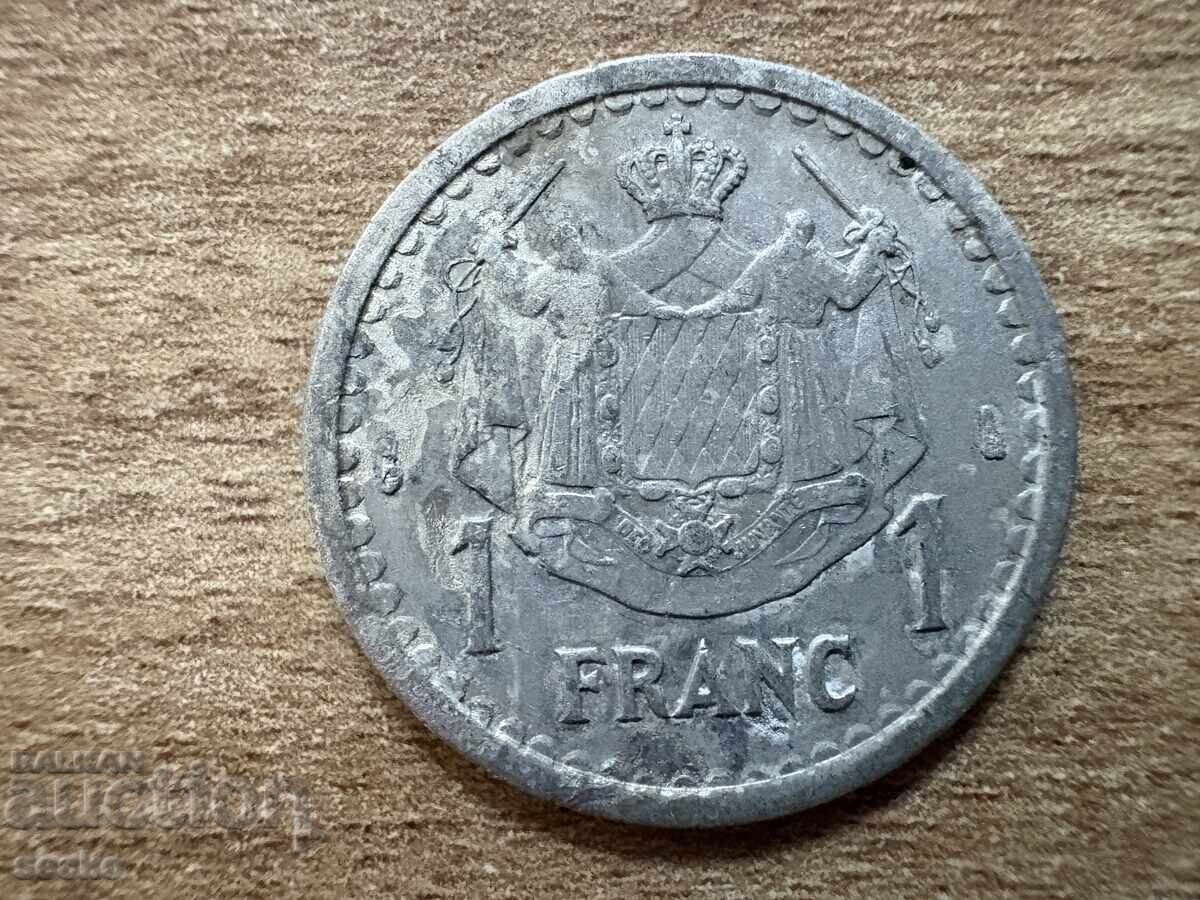 Монако - 1 франк (1943) Монако - 1 франк (1943)