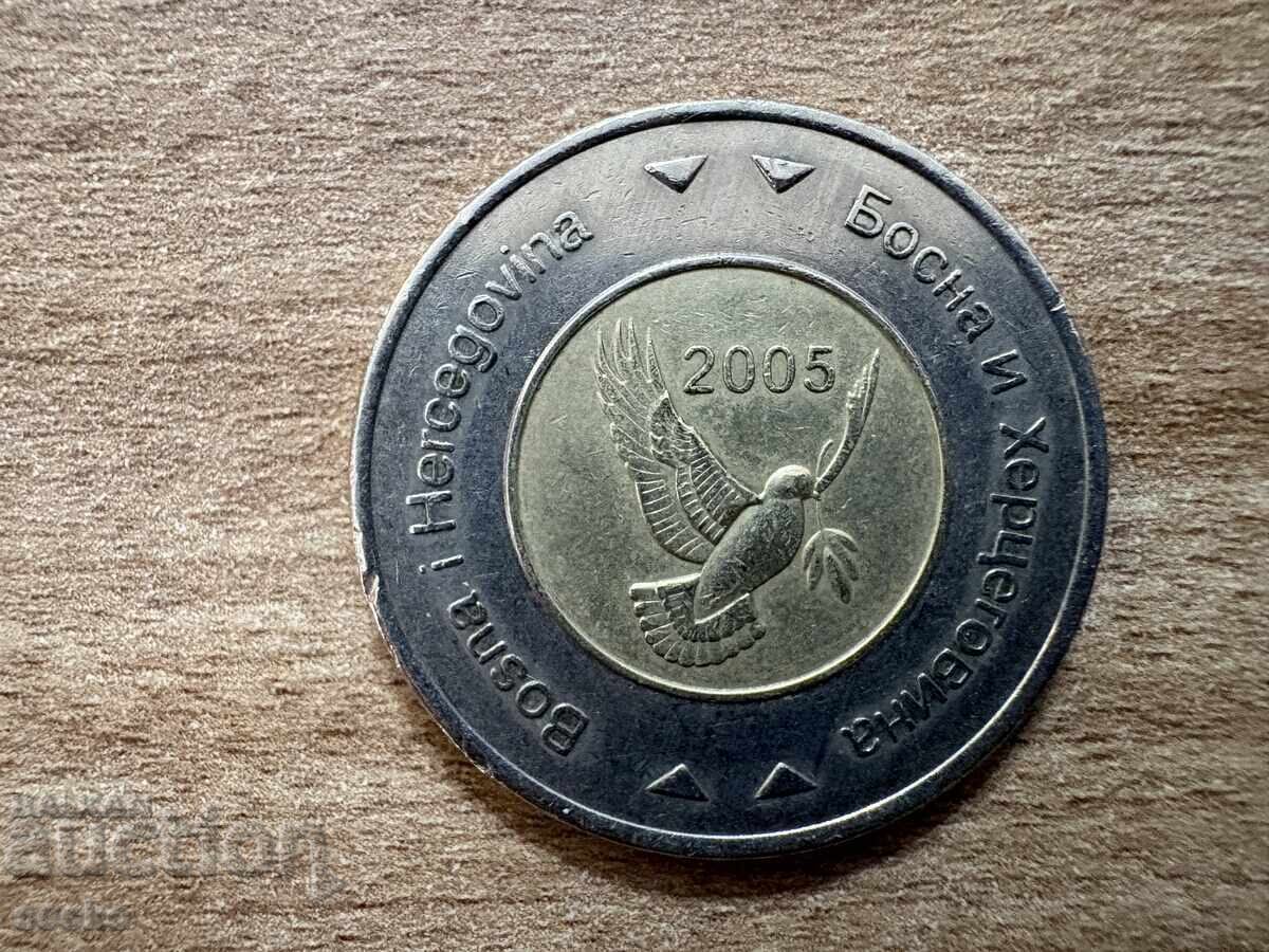 Bosnia - 5 Marks (2005) with price 4.90 BGN | € 2.51