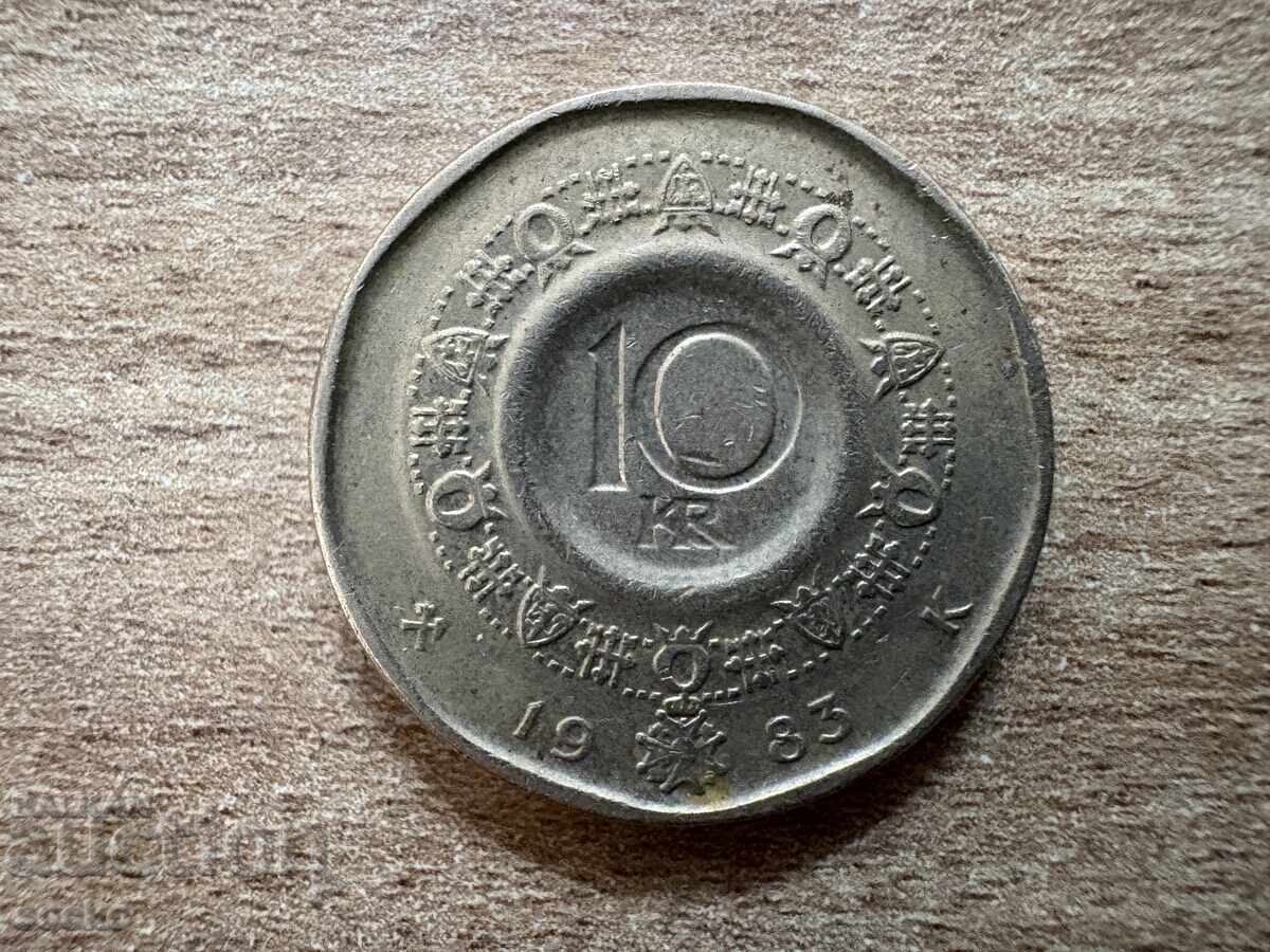 Νορβηγία - 10 κορώνες (1983) Νορβηγία - 10 κορώνες (1983)