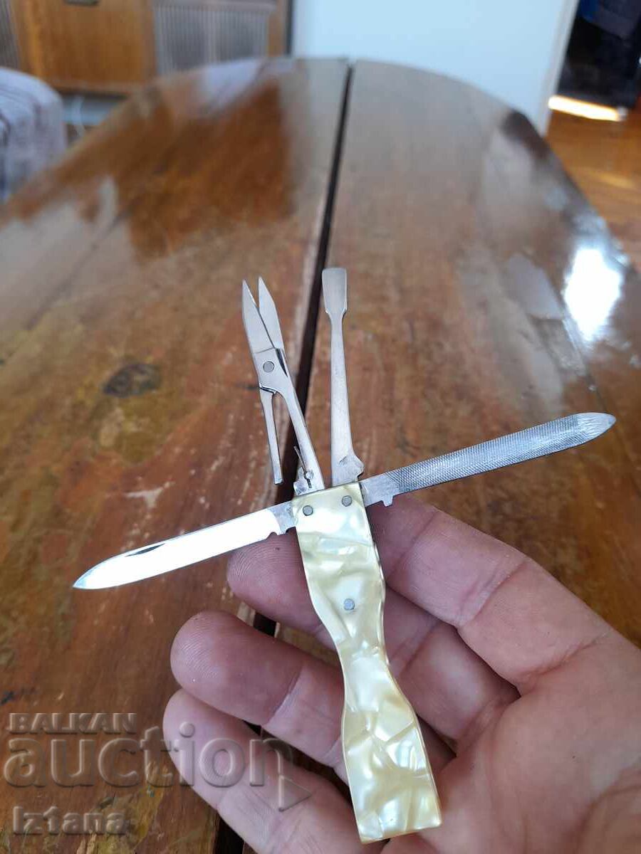 Παλιό Γυναικείο Τσεπωτό Μαχαίρι, εργαλεία για νύχια - 5 Παλιό Γυναικείο Τσεπωτό Μαχαίρι, εργαλεία για νύχια - 5