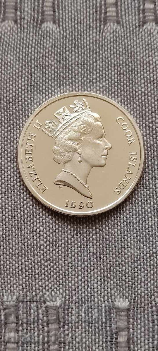 10 dolari 1990 Insula Cook cu preț 50.00 BGN | € 25.56