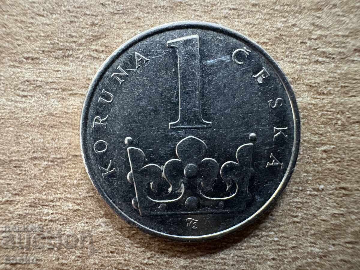 Cehia - 1 coroană (1995)