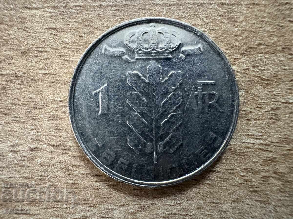 Belgium - 1 Franc (1988) - BELGIQUE