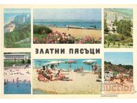 Carte poștală veche - Nisipurile de Aur, Mix