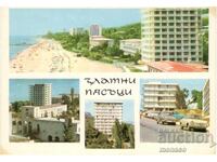 Carte poștală veche - Nisipurile de Aur, Mix