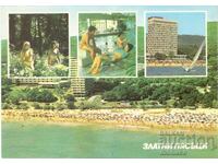 Carte poștală veche - Nisipurile de Aur, Mix