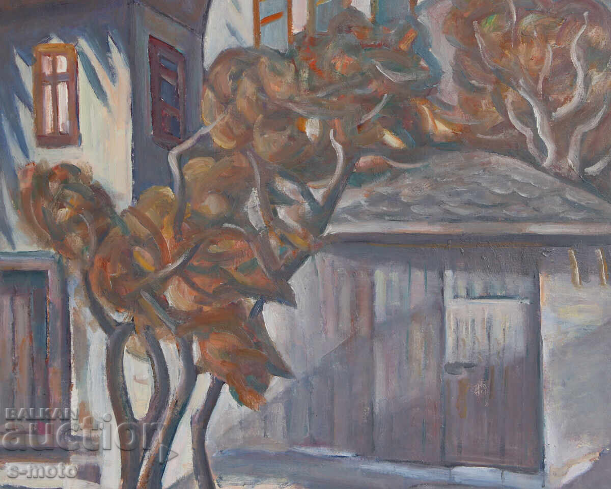 Στογιάν Ντομούτσιεφ (1935 - 2021) ελαιογραφίες αγροτικό τοπίο - 5 Στογιάν Ντομούτσιεφ (1935 - 2021) ελαιογραφίες αγροτικό τοπίο - 5