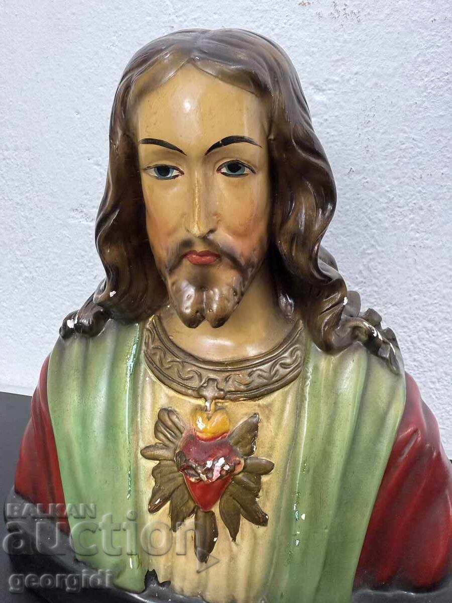 Скулптура / статуетка на Исус Христос. №7416 с цена 230.00 лв. | € 117.60