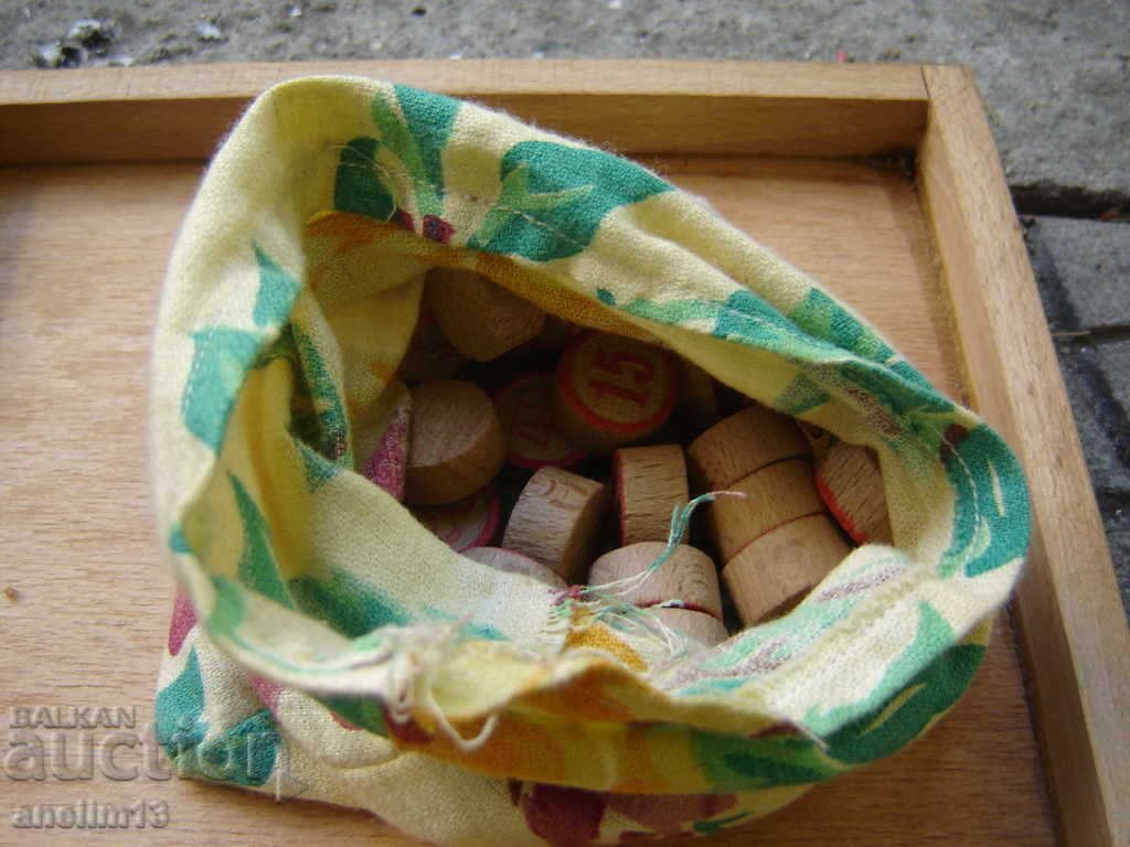 Delivery of OLD CHILDREN'S GAME TOMBOLA