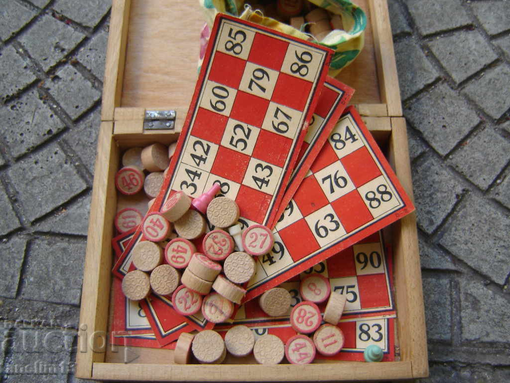 OLD CHILDREN'S GAME TOMBOLA - 5