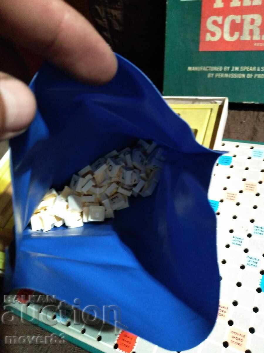 Delivery of Old board game "Travel Scrabble"