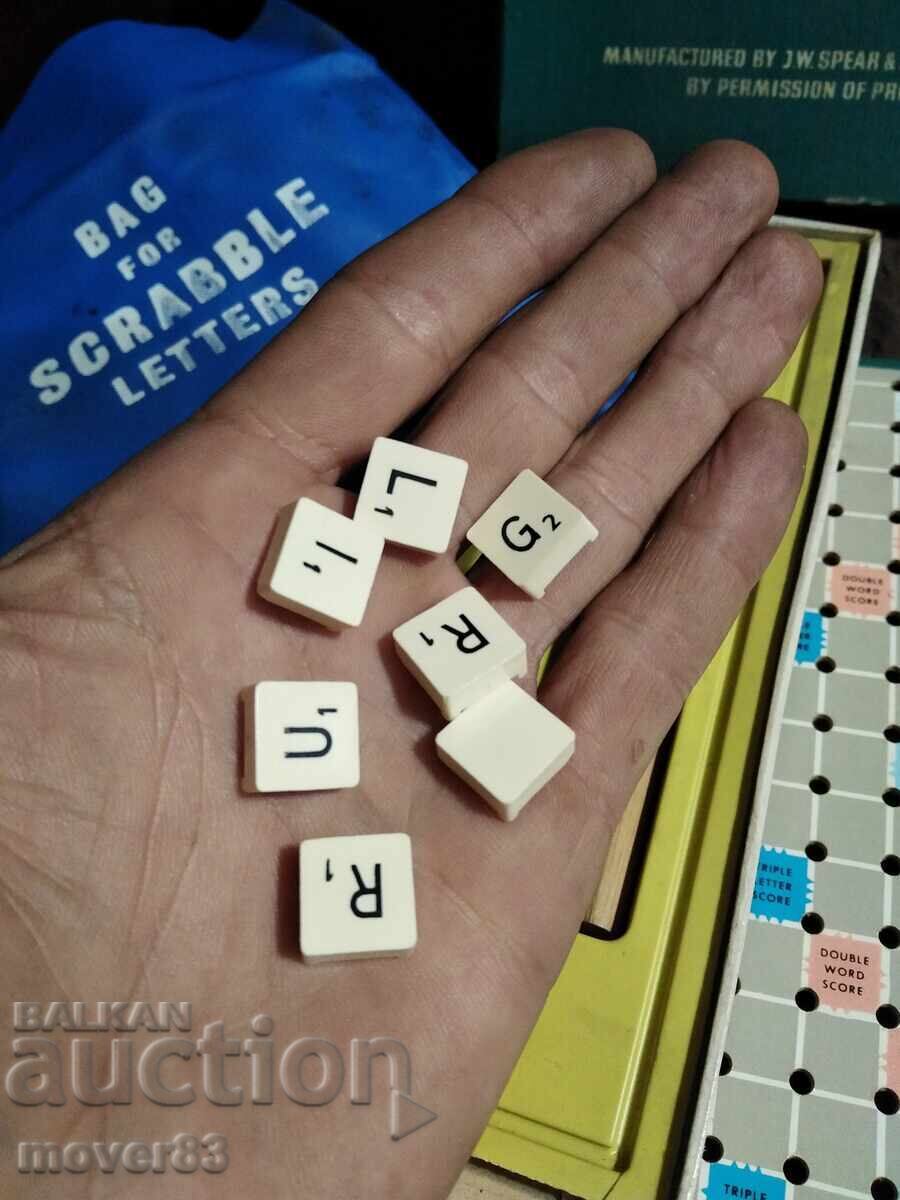 Old board game "Travel Scrabble" - 5