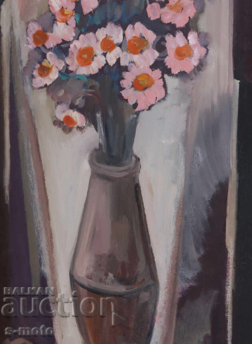 Gencho Denchev / 1932 - 2018 / Oil on Canvas Still Life - 5