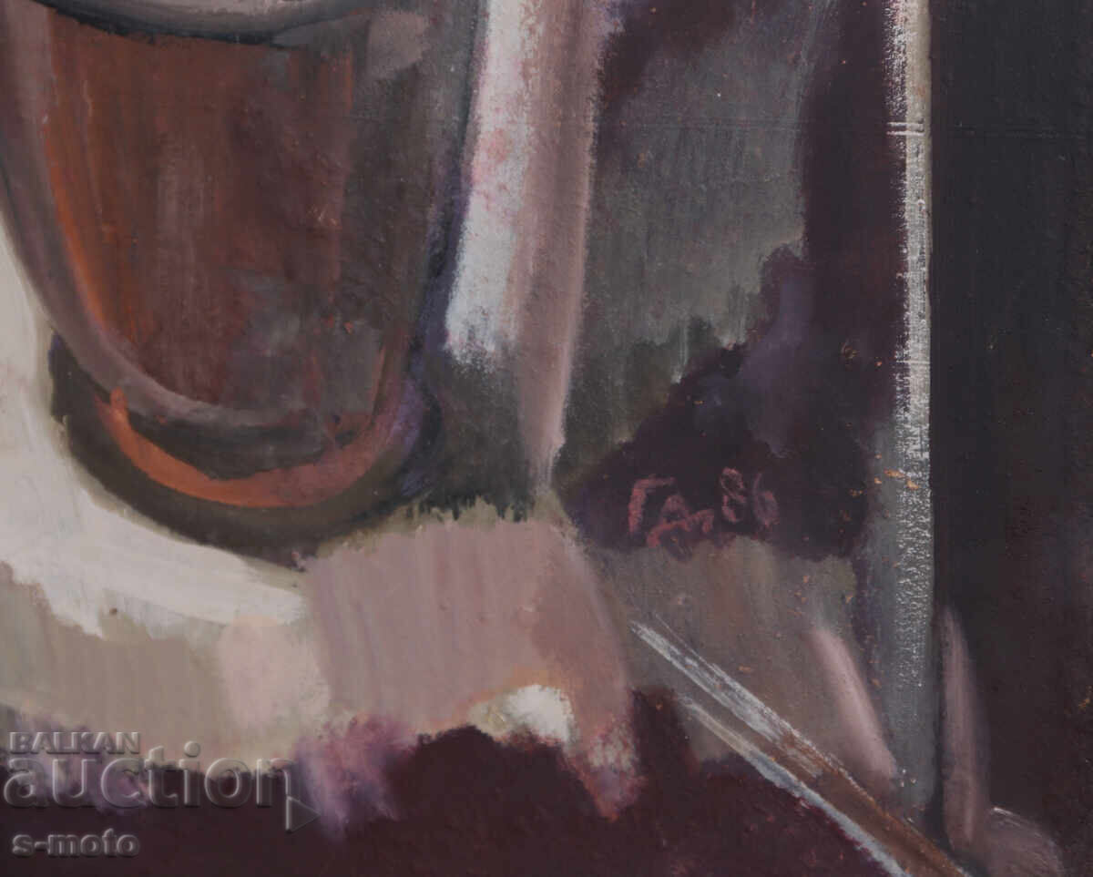 Gencho Denchev / 1932 - 2018 / Oil on Canvas Still Life - 6