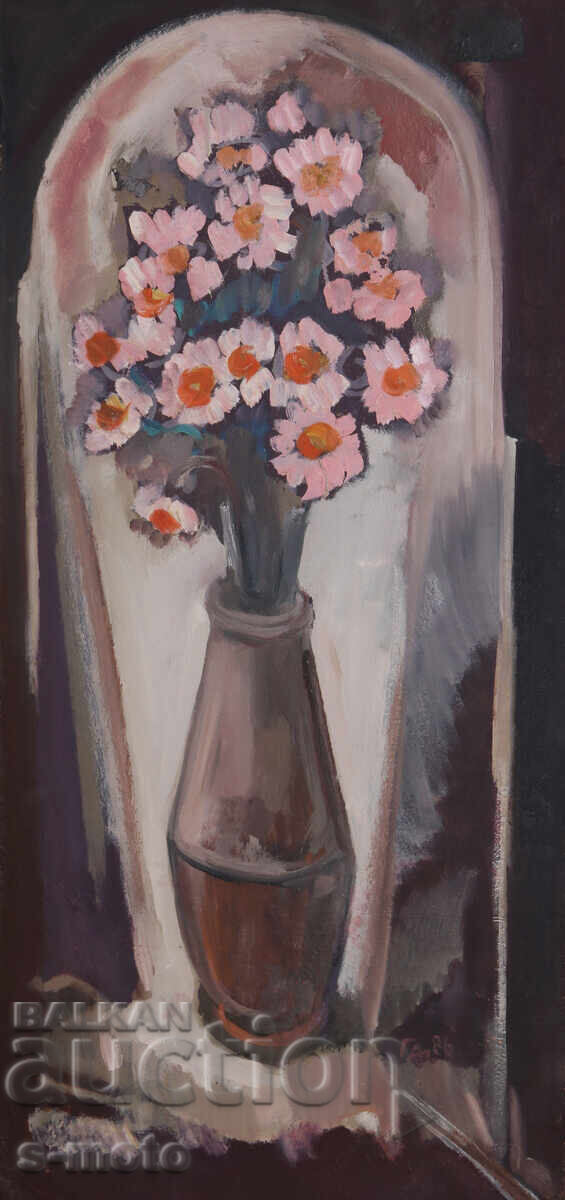 Gencho Denchev / 1932 - 2018 / Oil on Canvas Still Life