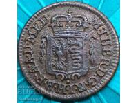 Austria for Italy Quattrino 1777 Maria Theresa RARE