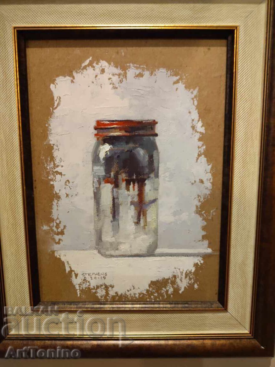 Νεκρή φύση του Αμερικανού καλλιτέχνη Craig Stephens - Βάζο με τιμή € 178.95 | 350.00 BGN Νεκρή φύση του Αμερικανού καλλιτέχνη Craig Stephens - Βάζο με τιμή € 178.95 | 350.00 BGN