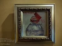 Oil painting Still Life - Water Bottle Artist: Anton Yordanov