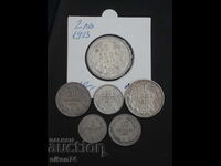 Lot complet de monede din 1913