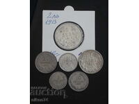 Lot complet de monede din 1913