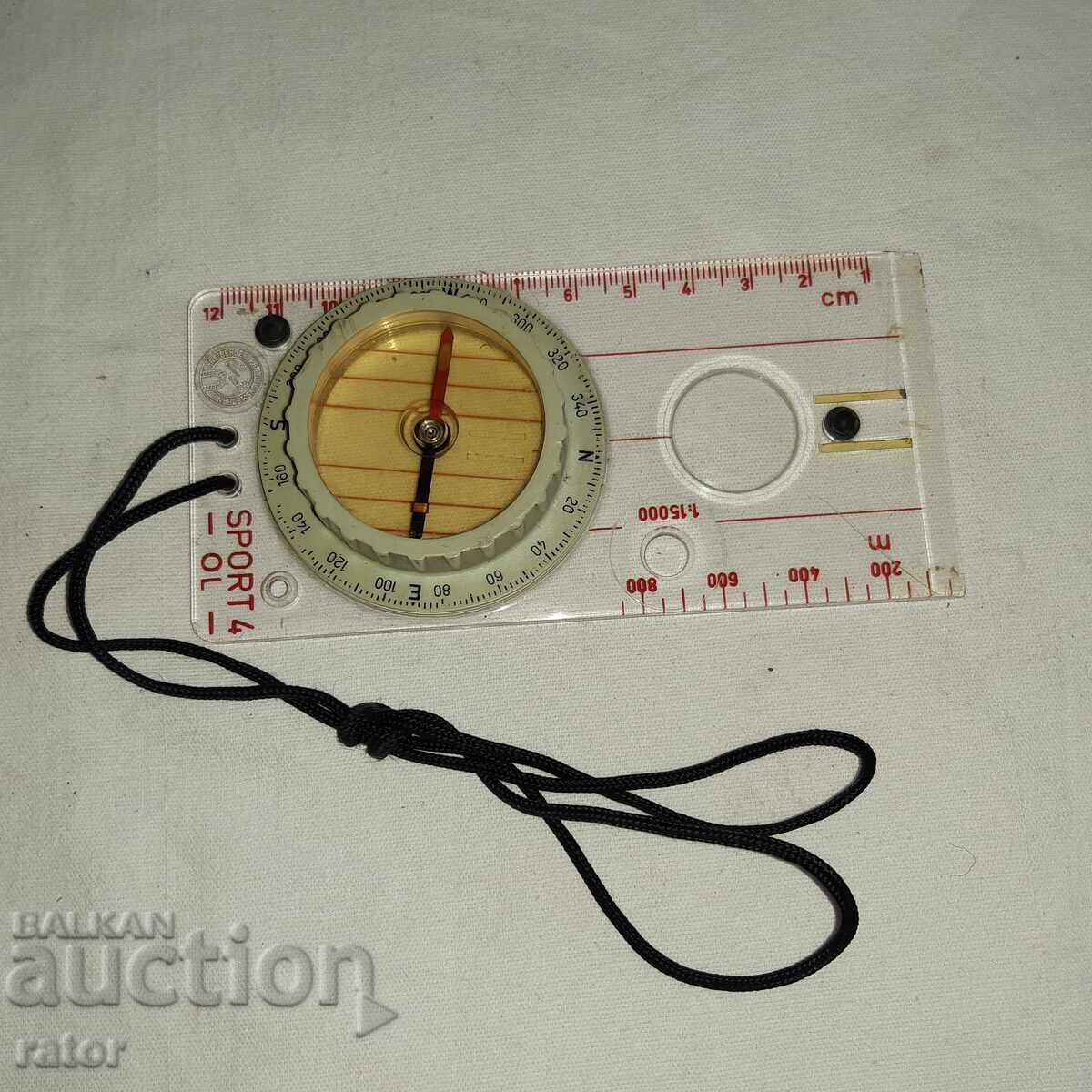 Auction German compass for tourist orientation Auction German compass for tourist orientation