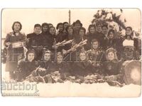 1952 FOTOGRAFIE VECHE LOT FANFARĂ E490