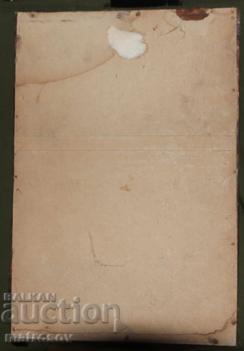 Plachetă de miere artistică basorelief, femeie în costum popular - 7