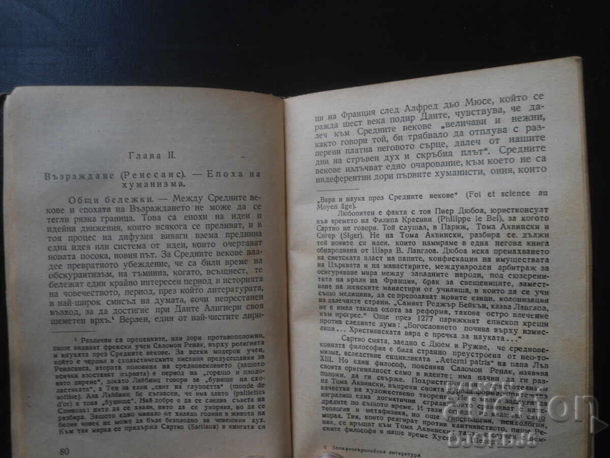 Licitație Schiță de literatură vest-europeană, Nikolai Donchev