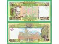 (¯`'•.¸ GUINEA 500 francs 2006 UNC ¸.•'´¯)
