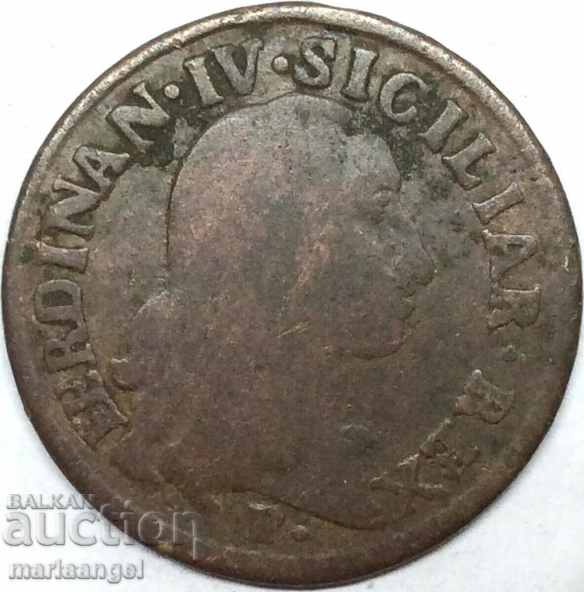 Naples 1 grain 12 cavalli Italy Charles II 28mm 8.25g with price 35.00 BGN | € 17.90