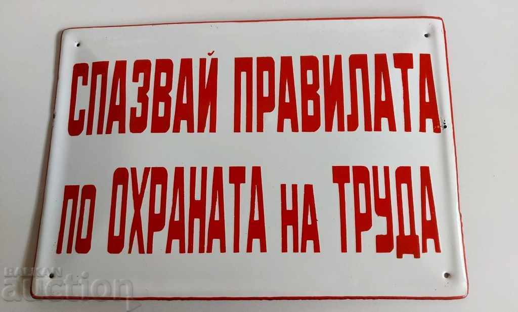 RESPECTAȚI REGULILE DE PROTECȚIA MUNCII PLACĂ SOC SMALȚATĂ RESPECTAȚI REGULILE DE PROTECȚIA MUNCII PLACĂ SOC SMALȚATĂ