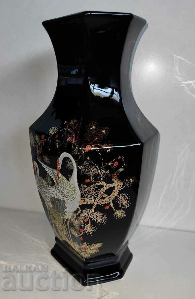 Italian Very Large Porcelain Vase Cobalt Blue with price 75.00 BGN | € 38.35