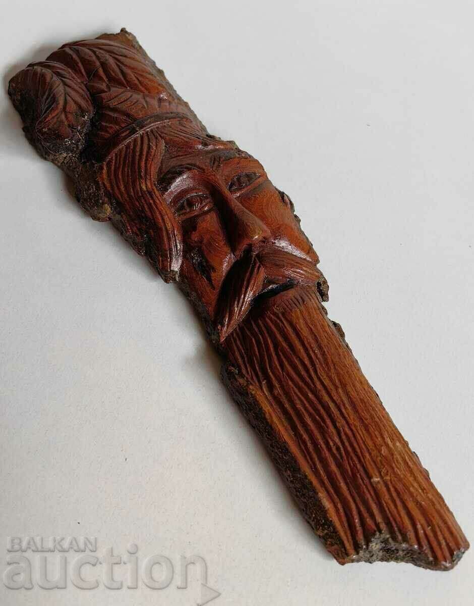 WOOD CARVING WOOD PANEL MASK FOR WALL PAINTING with price 25.00 BGN | € 12.78